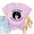 Just A Girl Who Loves Books T-shirt